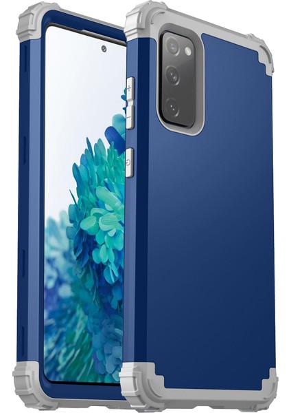 Samsung Galaxy S20 Fe 5G İçin Yumuşak Silikon Pc Bumper 3'ü 1 Arada ShockProof Korumalı Kılıf (Yurt Dışından) fiyatları