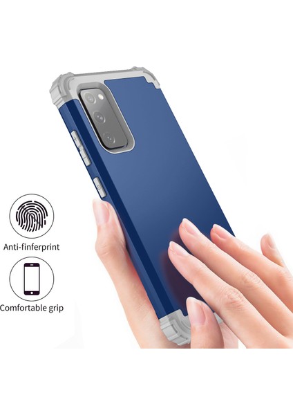 Samsung Galaxy S20 Fe 5G İçin Yumuşak Silikon Pc Bumper 3'ü 1 Arada ShockProof Korumalı Kılıf (Yurt Dışından) indirimleri
