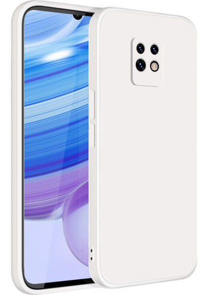 Xiaomi Redmi 10X 5G İçin İnce Likit Silikon ShockProof Korumalı Kılıf (Yurt Dışından)