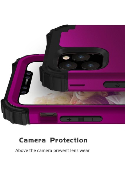 iPhone 11 Pro İçin Pc Yumuşak Tpu Bumper 3'ü 1 Arada Koruma ShockProof Kılıf (Yurt Dışından) indirimleri