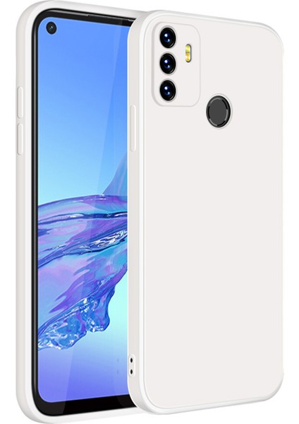 Oppo A32 İçin İnce Likit Silikon Shockproof Korumalı Kılıf (Yurt Dışından)