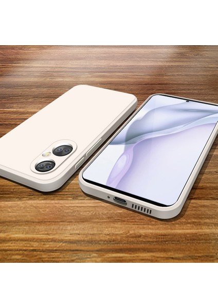 Huawei P50 İçin İnce Likit Silikon ShockProof Korumalı Kılıf (Yurt Dışından)