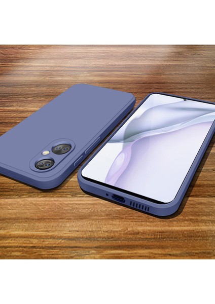 Huawei P50 İçin İnce Likit Silikon ShockProof Korumalı Kılıf (Yurt Dışından)