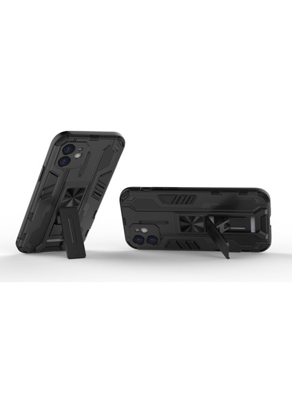 iPhone 12 Mini İçin Çift Katmanlı Pc Tpu Bumper Kaymaz ShockProof Korumalı Kılıf (Yurt Dışından)