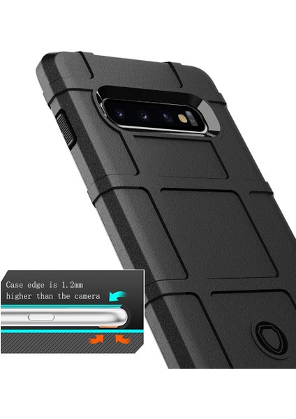 Samsung Galaxy S10 İçin Armor ShockProof Esnek Tpu Kılıf (Yurt Dışından)