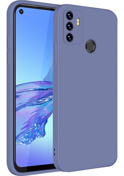 Oppo A32 İçin İnce Likit Silikon Shockproof Korumalı Kılıf (Yurt Dışından)