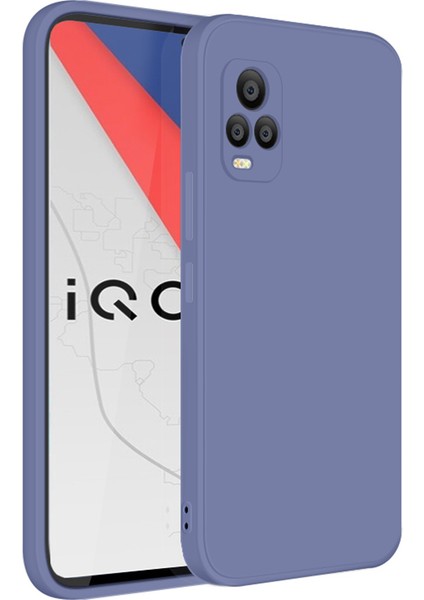 Vivo Iqoo 7 İçin İnce Likit Silikon Shockproof Korumalı Kılıf (Yurt Dışından)