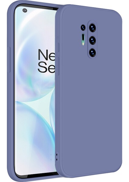 Oneplus 8 Pro İçin İnce Likit Silikon ShockProof Korumalı Kılıf (Yurt Dışından)