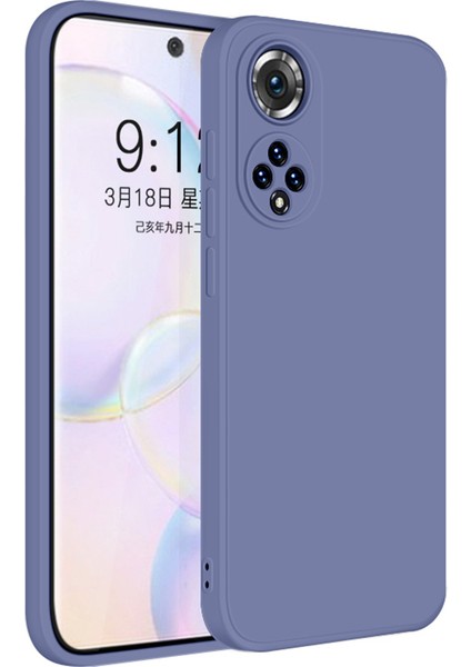 Huawei Honor 50 Pro İçin İnce Likit Silikon Shockproof Korumalı Kılıf (Yurt Dışından)