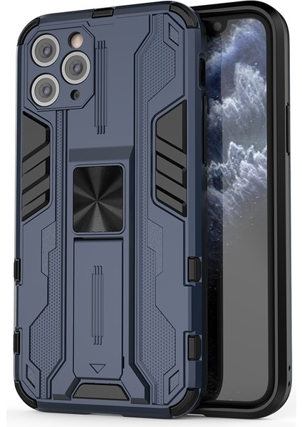 iPhone 11 Pro İçin Çift Katmanlı Pc Tpu Bumper Kaymaz ShockProof Korumalı Kılıf (Yurt Dışından)