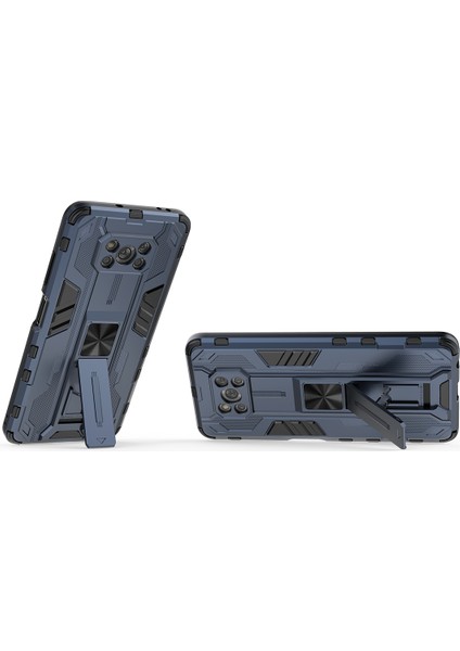 Xiaomi Poco X3 / X3 Nfc / X3 Pro İçin Çift Katmanlı Pc Tpu Bumper Kaymaz ShockProof Korumalı Kılıf (Yurt Dışından)
