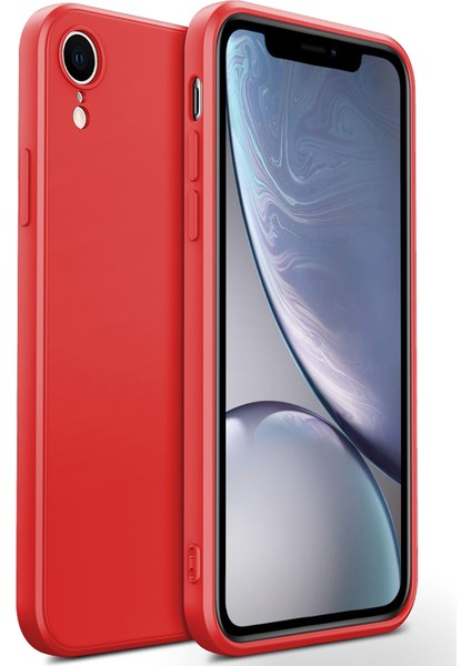 iPhone XR İçin İnce Likit Silikon ShockProof Korumalı Kılıf (Yurt Dışından)