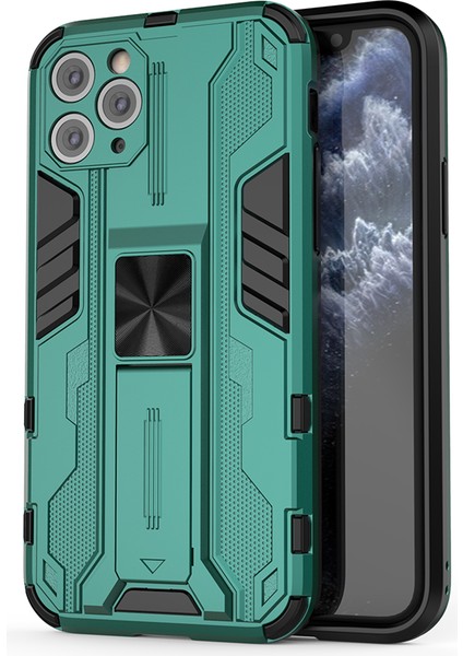 iPhone 11 Pro Max İçin Çift Katmanlı Pc Tpu Bumper Kaymaz ShockProof Korumalı Kılıf (Yurt Dışından)