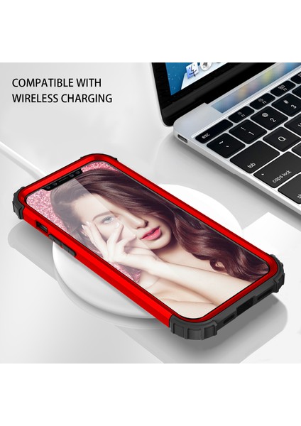 iPhone 12 / 12 Pro İçin Yumuşak Silikon Pc Bumper 3'ü 1 Arada ShockProof Korumalı Kılıf (Yurt Dışından) fiyatları