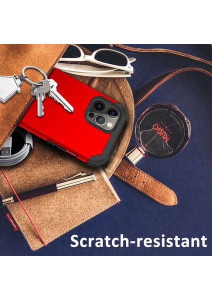 iPhone 12 / 12 Pro İçin Yumuşak Silikon Pc Bumper 3'ü 1 Arada ShockProof Korumalı Kılıf (Yurt Dışından) indirimleri