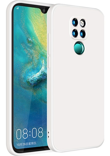 Huawei Mate 20 İçin İnce Likit Silikon ShockProof Korumalı Kılıf (Yurt Dışından)