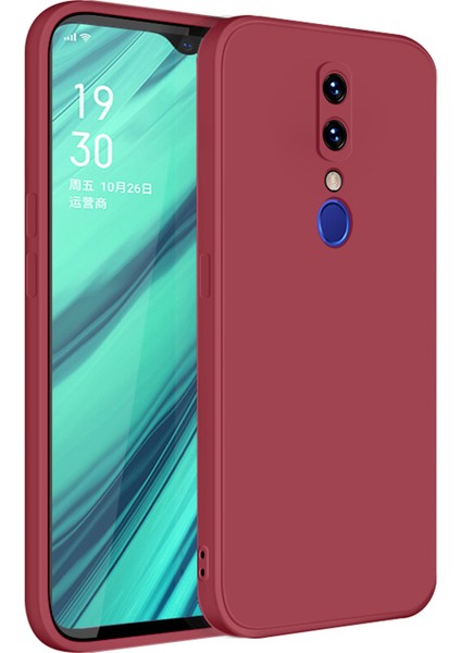 Oppo F11 İçin İnce Likit Silikon Shockproof Korumalı Kılıf (Yurt Dışından)