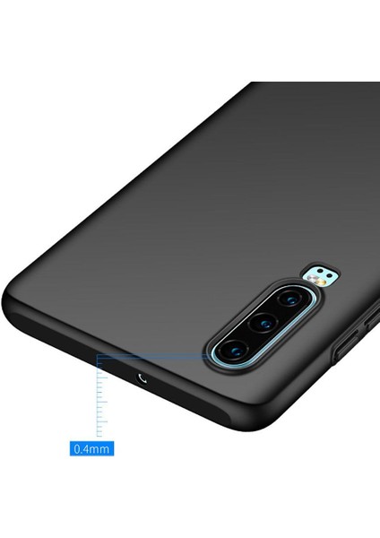 Huawei P30 İçin Ultra İnce Sert Pc Mat Korumalı Kılıf (Yurt Dışından)