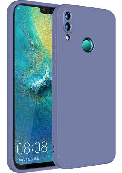 Huawei Y9 2019 İçin İnce Likit Silikon ShockProof Korumalı Kılıf (Yurt Dışından)