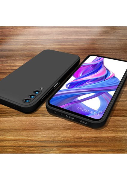 Huawei Honor 9x Pro İçin İnce Likit Silikon ShockProof Korumalı Kılıf (Yurt Dışından) fiyatları