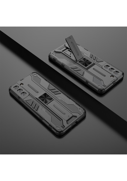 Samsung Galaxy S21 Plus 5G İçin Çift Katmanlı Pc Tpu Bumper Kaymaz ShockProof Korumalı Kılıf (Yurt Dışından) indirimleri