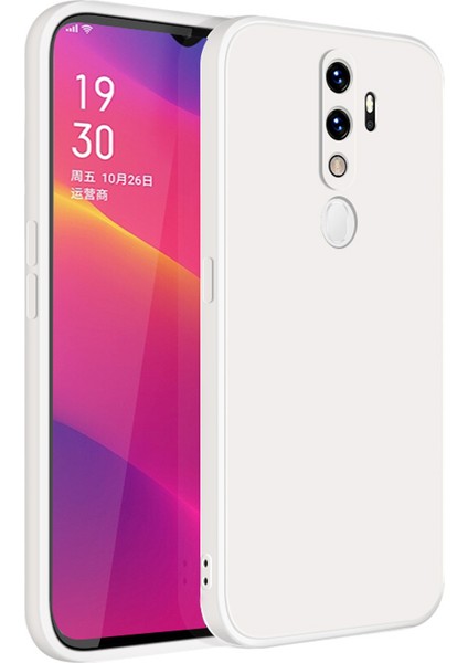 Oppo A9 2020 / A5 2020 İçin İnce Likit Silikon ShockProof Korumalı Kılıf (Yurt Dışından)