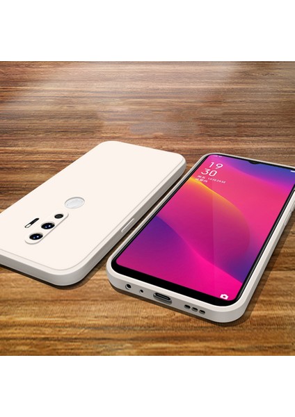 Oppo A9 2020 / A5 2020 İçin İnce Likit Silikon ShockProof Korumalı Kılıf (Yurt Dışından) fiyatları