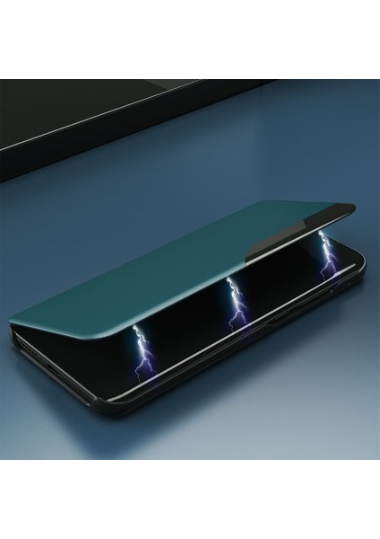 Samsung Galaxy Note 20 Ultra 5G İçin Pu Deri Pencereli Flip Koruyucu Kılıf (Yurt Dışından)
