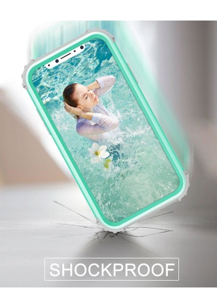 iPhone XS / iPhone X İçin Pc Yumuşak Tpu Bumper 3'ü 1 Arada Koruma ShockProof Kılıf (Yurt Dışından) modelleri