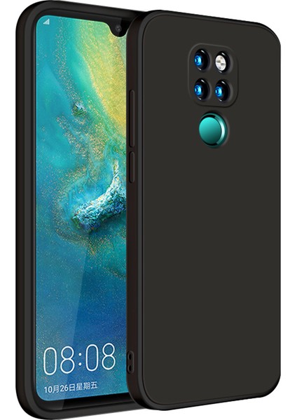 Huawei Mate 20 İçin İnce Likit Silikon ShockProof Korumalı Kılıf (Yurt Dışından)