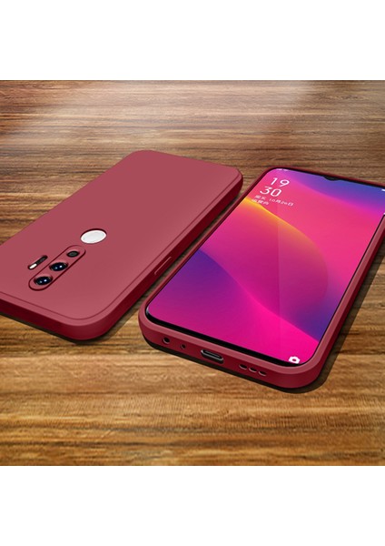Oppo A9 2020 / A5 2020 İçin İnce Likit Silikon ShockProof Korumalı Kılıf (Yurt Dışından) fiyatları