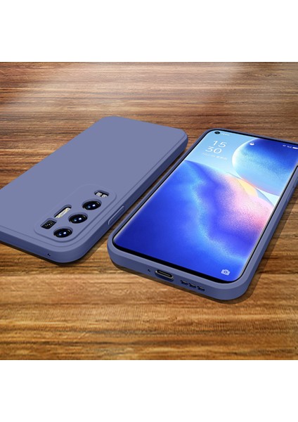 Oppo Reno5 Pro+ Plus İçin İnce Likit Silikon ShockProof Korumalı Kılıf (Yurt Dışından) fiyatları