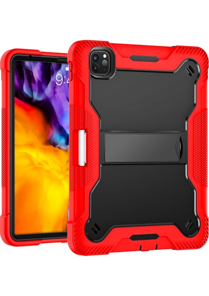 iPad Pro 11 inç 2/3. Nesil 2021/2020/2018 iPad Air 4 (2020) 10.9 inç İçin 3 Katmanlı Standlı Shockproof Tam Koruma Kılıf (Yurt Dışından) fiyatları