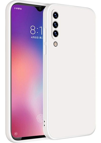 Xiaomi Mi 9 Se İçin İnce Likit Silikon ShockProof Korumalı Kılıf (Yurt Dışından)