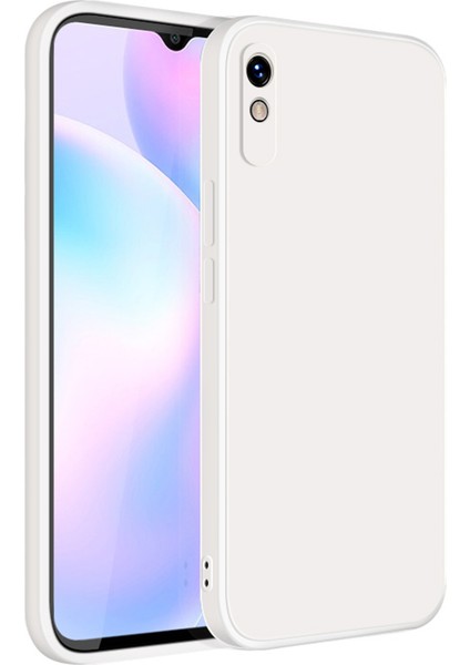 Xiaomi Redmi 9A İçin İnce Likit Silikon ShockProof Korumalı Kılıf (Yurt Dışından)