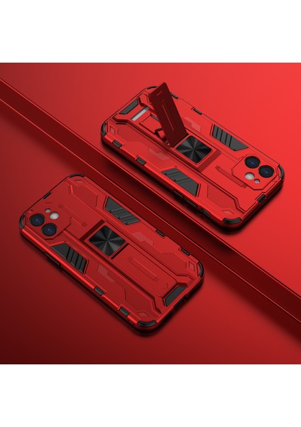 iPhone 12 Mini İçin Çift Katmanlı Pc Tpu Bumper Kaymaz ShockProof Korumalı Kılıf (Yurt Dışından)