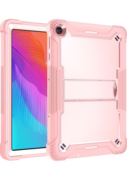 Huawei Matepad T10S İçin 3 Katmanlı Standlı Shockproof Tam Koruma Kılıf (Yurt Dışından)