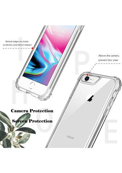 iPhone 6 / 6s / 7 / 8 İçin Pc Airbag Tpu Bumper Kılıf (Yurt Dışından)