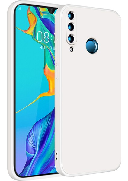 Huawei P30 Lite İçin İnce Likit Silikon ShockProof Korumalı Kılıf (Yurt Dışından)