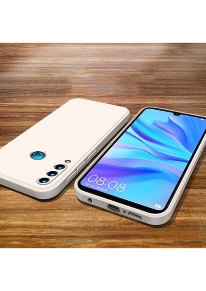 Huawei P30 Lite İçin İnce Likit Silikon ShockProof Korumalı Kılıf (Yurt Dışından)