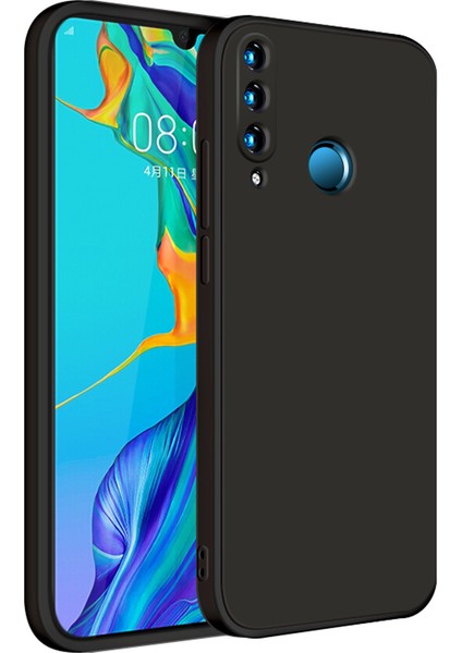 Huawei P30 Lite İçin İnce Likit Silikon ShockProof Korumalı Kılıf (Yurt Dışından)