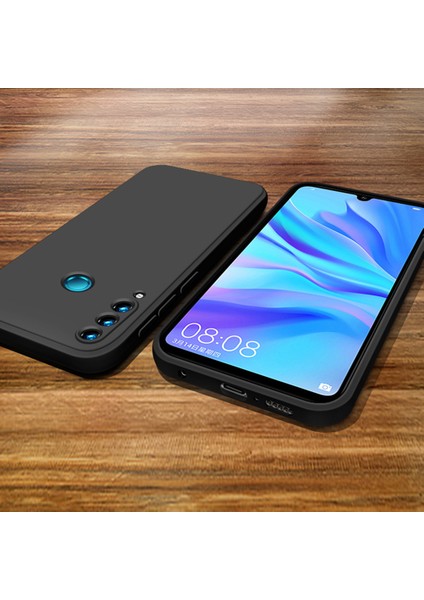Huawei P30 Lite İçin İnce Likit Silikon ShockProof Korumalı Kılıf (Yurt Dışından)