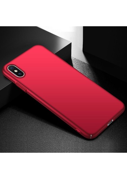iPhone XS / iPhone X İçin Ultra İnce Sert Pc Mat Korumalı Kılıf (Yurt Dışından)