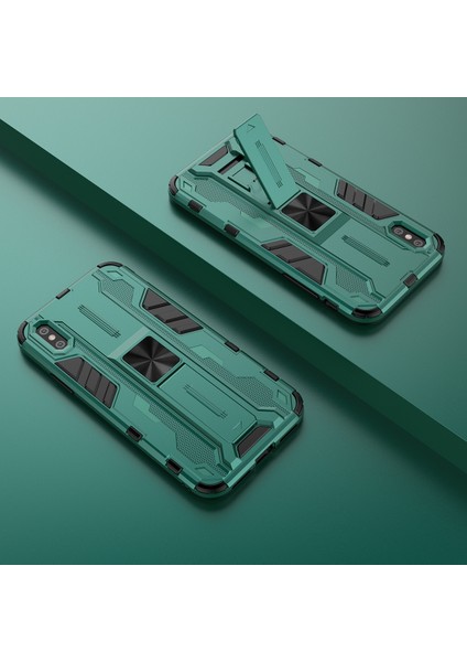 iPhone X / iPhone XS İçin Çift Katmanlı Pc Tpu Bumper Kaymaz ShockProof Korumalı Kılıf (Yurt Dışından) indirimleri