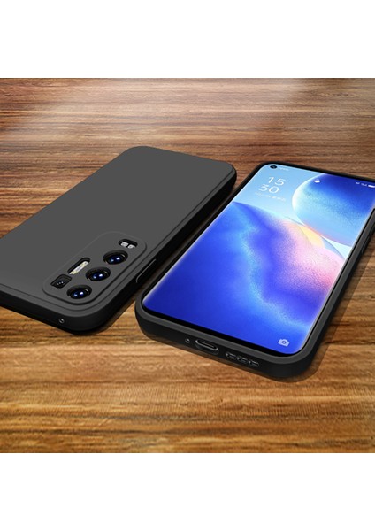 Oppo Reno5 Pro+ Plus İçin İnce Likit Silikon ShockProof Korumalı Kılıf (Yurt Dışından) fiyatları