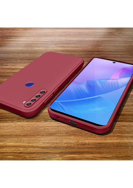 Xiaomi Redmi Note 8 İçin İnce Likit Silikon ShockProof Korumalı Kılıf (Yurt Dışından)