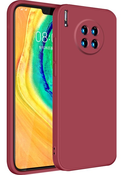 Huawei Mate 30 İçin İnce Likit Silikon ShockProof Korumalı Kılıf (Yurt Dışından)