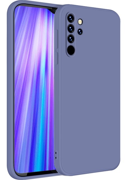 Xiaomi Redmi Note 8 Pro İçin İnce Likit Silikon ShockProof Korumalı Kılıf (Yurt Dışından)