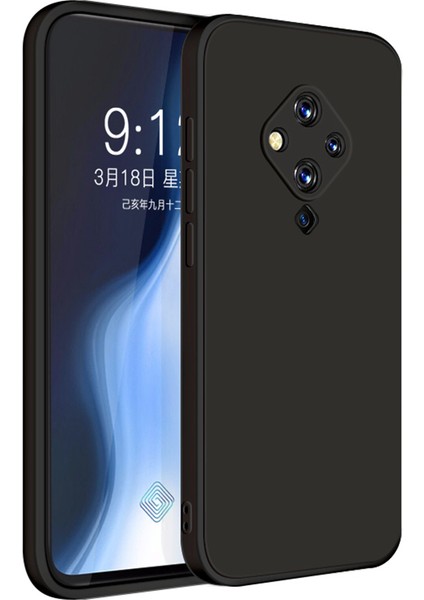 Vivo S5 İçin İnce Likit Silikon Shockproof Korumalı Kılıf (Yurt Dışından)