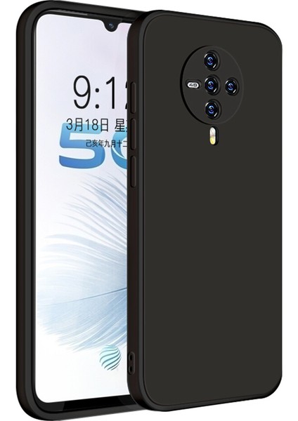 Vivo S6 İçin İnce Likit Silikon Shockproof Korumalı Kılıf (Yurt Dışından)